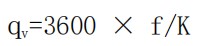 數(shù)顯渦輪流量計原理計算公式